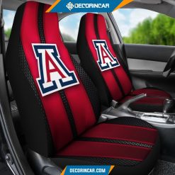 Alternative view of NCAA Arizona Wildcats Red Car Seat Covers