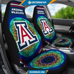 Alternative view of NCAA Arizona Wildcats Magical And Vibrant Car Seat Covers
