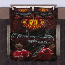 Alternative view of Manchester United Cristiano Ronaldo 8 Bedding Set V3