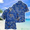 NCAA Memphis Tigers Blue Coconut Hawaiian Shirt