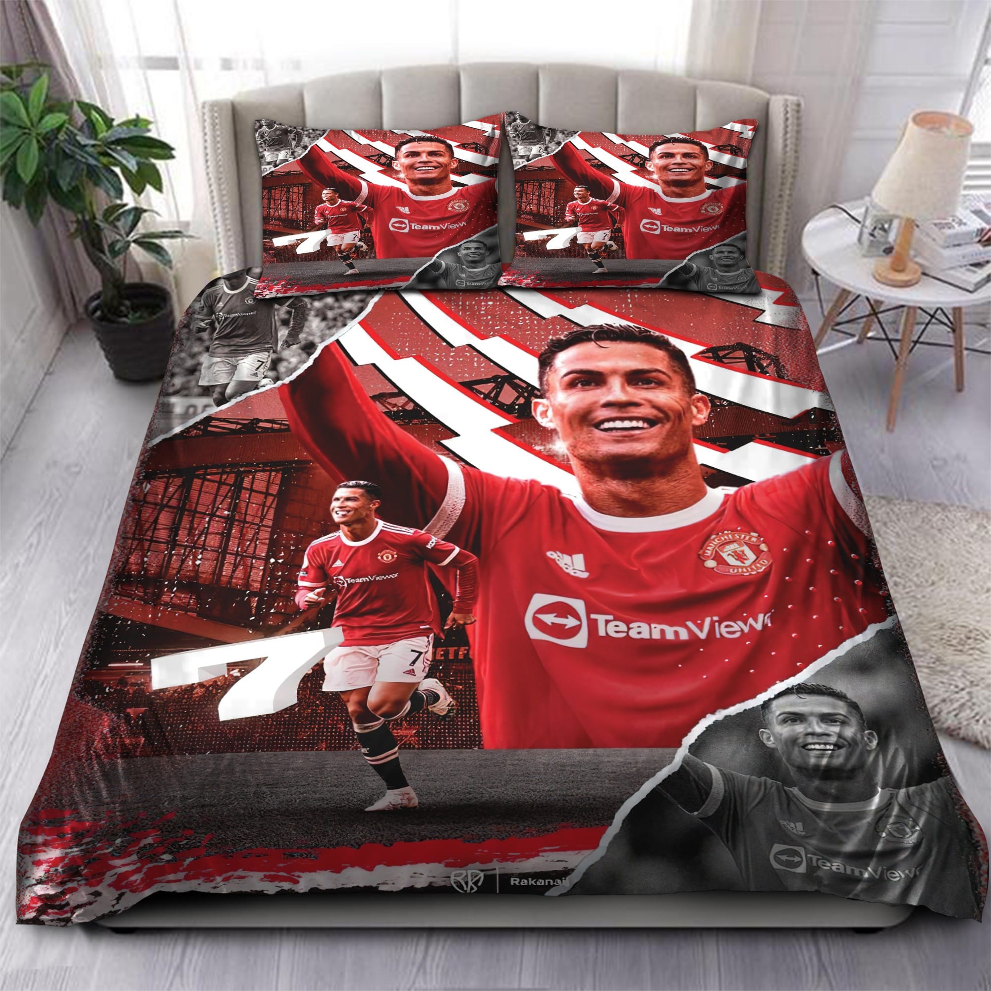 Manchester United Cristiano Ronaldo 7 Bedding Set