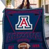 NCAA Arizona Wildcats Blue Est 1899 Quilt Blanket
