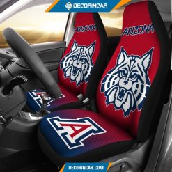 NCAA Arizona Wildcats Red Blue Car Seat Covers