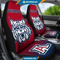 Alternative view of NCAA Arizona Wildcats Red Blue Car Seat Covers