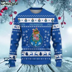 Alternative view of FC Porto Blue Ugly Christmas Sweater