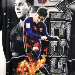 Alternative view of FC Barcelona Lionel Messi 10 T-Shirt V3