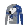 NCAA Memphis Tigers Blue Gray Snoopy Sweatshirt