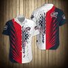 NHL Columbus Blue Jackets White Red Special Hawaiian Shirt