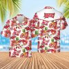 NHL New Jersey Devils Pineapple Tropical Flowers Hawaiian Shirt