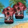 NHL New Jersey Devils Coconut Trees Sunrise Hawaiian Shirt