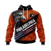NHL Philadelphia Flyers Eagle American Flag 2021 Concepts Pullover Hoodie