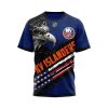NHL New York Islanders Eagle American Flag T-Shirt