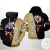 NCAA Colorado Buffaloes US Flag Punisher Skull Pullover Hoodie