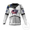 NHL Columbus Blue Jackets Custom Name Number Star War Sweatshirt