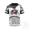 NHL Columbus Blue Jackets Custom Name Number Star War T-Shirt