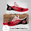 NHL New Jersey Devils Red Black Flying Puck Max Soul Shoes