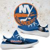 NHL New York Islanders Blue Black Yeezy Boost Sneakers