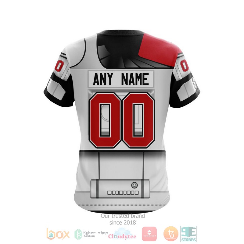 NHL New Jersey Devils Custom Name Number Star War T-Shirt