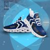 NHL Toronto Maple Leafs Custom Name Blue White Max Soul Shoes