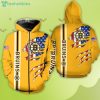 NHL Boston Bruins American Flag Gold Scratch Zip Up Hoodie