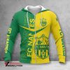 FC Nantes Green Yellow Zip Up Hoodie