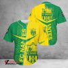 FC Nantes Green Yellow Baseball Jersey