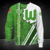 VfL Wolfsburg Green White Sweatshirt