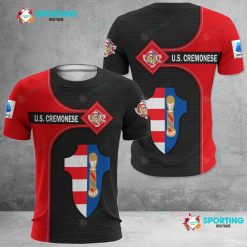 US Cremonese Black Red T-Shirt V2