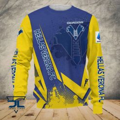 Hellas Verona FC Blue Yellow Sweatshirt V2