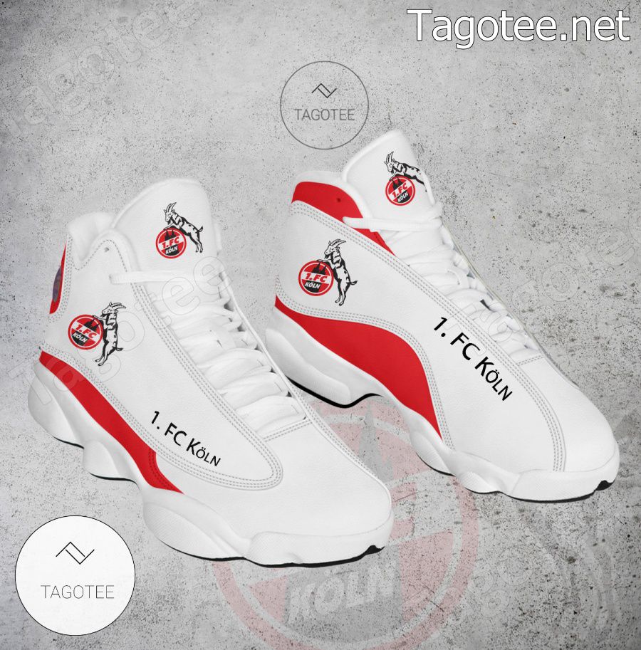 1. FC Köln White Air Jordan 13 Shoes