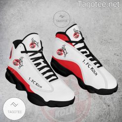 Alternative view of 1. FC Köln White Air Jordan 13 Shoes