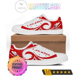 Alternative view of 1. FC Köln White Red Stan Smith Shoes V1