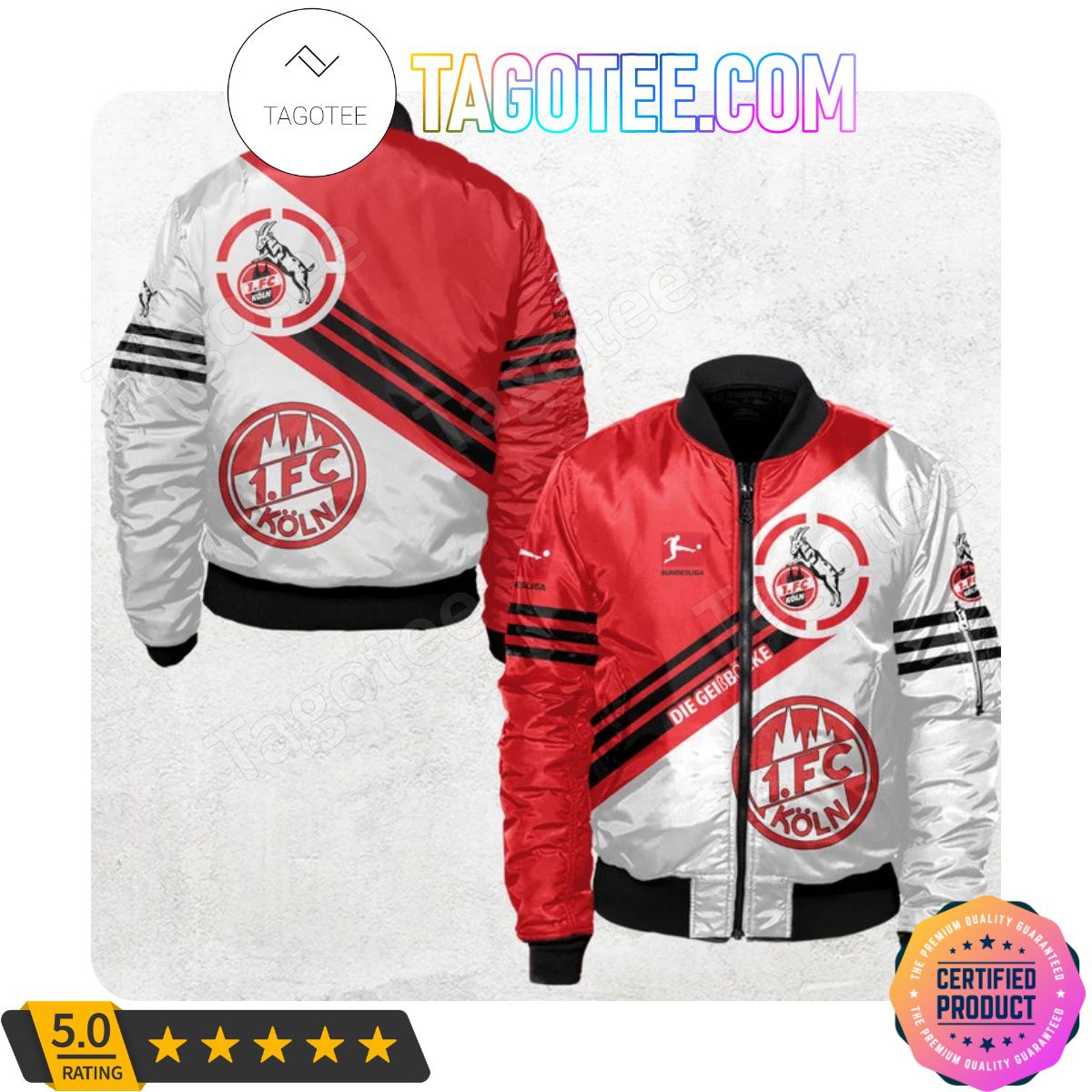 1. FC Köln Bundesliga Bomber Jacket