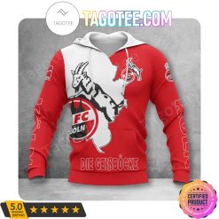 1. FC Köln Red Pullover Hoodie