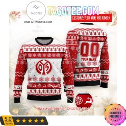 1. FSV Mainz 05 Custom Name Number Ugly Christmas Sweater