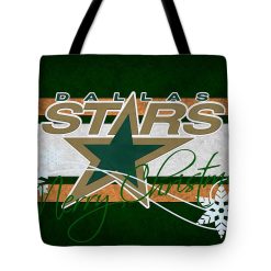 NHL Dallas Stars Merry Christmas Tote Bag V2