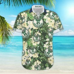 Alternative view of NCAA Virginia Cavaliers Tropical Flowers Hawaiian Shirt