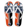 NHL Edmonton Oilers Big Logo Flip Flops