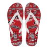 NHL Carolina Hurricanes Pride Flag Flip Flops