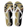 NHL Anaheim Ducks Logo Flip Flops