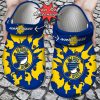 NHL St. Louis Blues Color Splash Custom Name Crocs