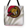 NHL Ottawa Senators White Tote Bag