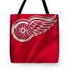 NHL Detroit Red Wings Red Tote Bag