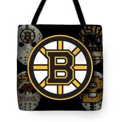 NHL Boston Bruins Logo Tote Bag