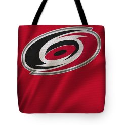 NHL Carolina Hurricanes Red Tote Bag