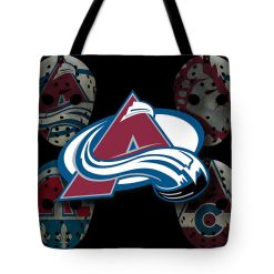 NHL Colorado Avalanche Black Tote Bag