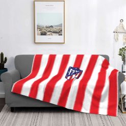Atletico Madrid Logo Fleece Blanket
