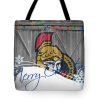 NHL Ottawa Senators Merry Christmas Tote Bag V2