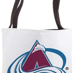 NHL Colorado Avalanche White Tote Bag