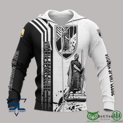 Vitória SC White Black Zip Up Hoodie